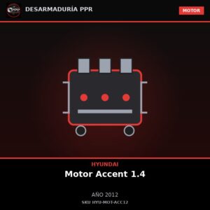 Motor Hyundai Accent 1.4 2012