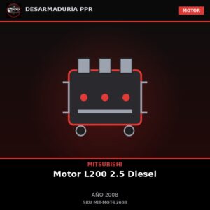 Motor Mitsubishi L200 2.5 Diesel 2008