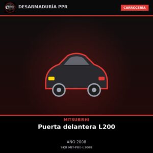 Puerta delantera derecha Mitsubishi L200 2008
