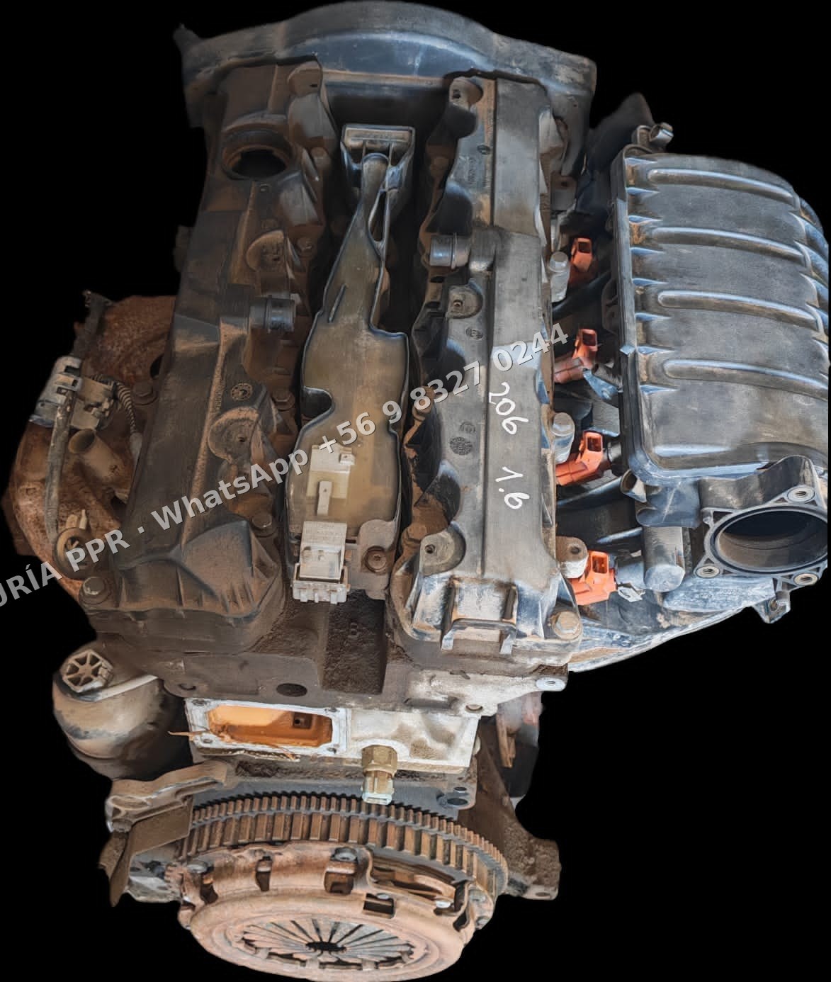 Motor Peugeot 206 1.6 2005 (TU5JP4) — ¡Incluye ensamble de culata!