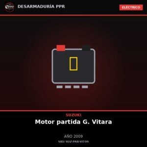 Motor de partida Suzuki Grand Vitara 2.0 2009