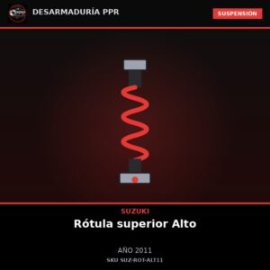 Rótula superior Suzuki Alto 2011