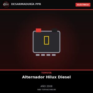 Alternador Toyota Hilux 2.5 Diesel 2008