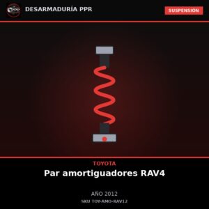 Par amortiguadores delanteros Toyota RAV4 2012